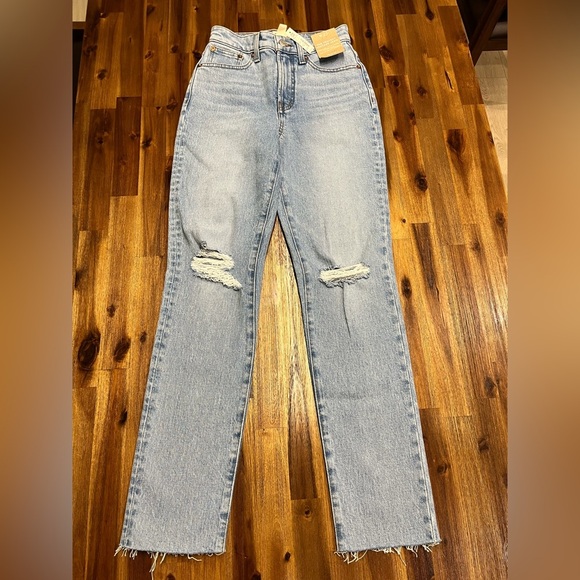 Madewell The Perfect Vintage Jean Charnley Wash Blue High Rise Womens US 23 - Picture 3 of 11